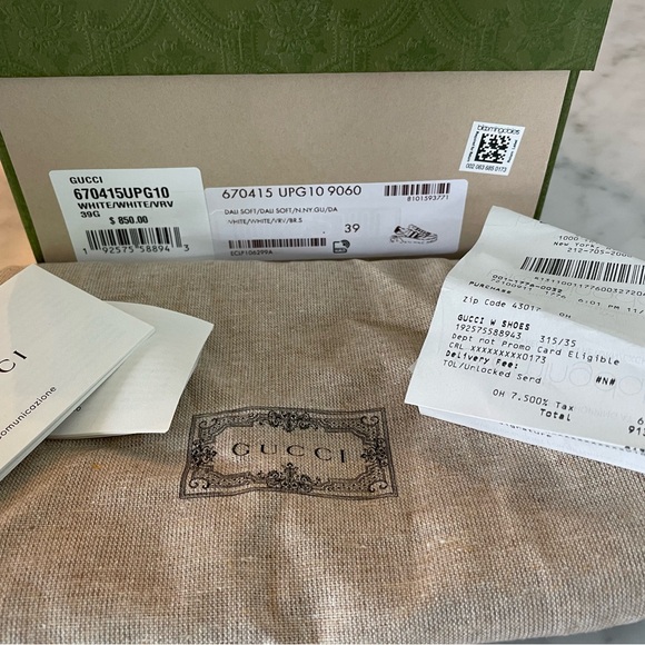 GUCCI Women’s Sneaker with Web size 39 - Picture 2 of 11